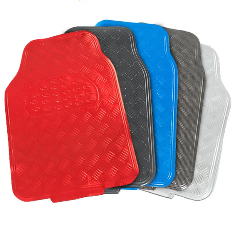 Tapis de sol de voiture en PVC antidérapant, universel et personnalisé, Durable, 1 pièce