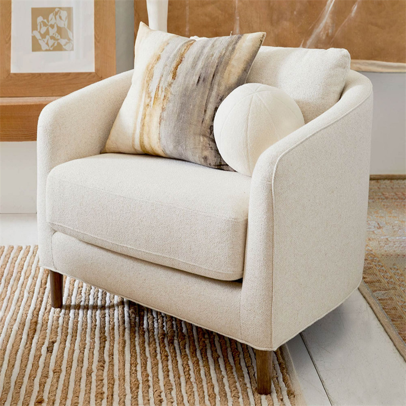 New Style Fashion Living Room Sofas Velvet Living Room Remmy Upholstered Armchair