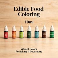 Colorants Alimentaires Comestibles en Gel Liquide, Colorants Multicolores, Agents Aromatisants Alimentaires, Pigments pour la Pâtisserie, les Boissons, les Usines de Fabrication