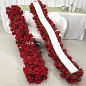 Dkb Thiết Kế Mới Nhân Tạo Màu Đỏ Lụa Tăng Hoa Á Hậu Chất Lượng Cao Nhân Tạo Hoa Cho Đám Cưới Sang Trọng Trang Trí - Product Image 5