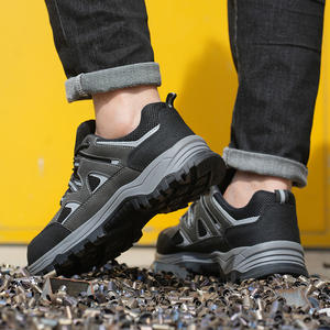 ZG8864. Chaussures légères et respirantes à bout en maille <span class=keywords><strong>d</strong></span>'acier au <span class=keywords><strong>prix</strong></span> de gros Chaussures de sécurité antidérapantes anti-crevaison Chaussures de travail pour la randonnée en plein air - Product Image 3