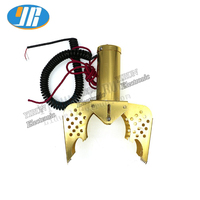 Pièce poussoir bonbons attrape grue griffe Machine métal Arcade portique assemblage griffe pour amusement cadeau paiement par pièce