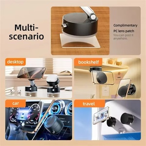 ที่ยึดโทรศัพท์ในรถยนต์แบบแม่เหล็ก 360 องศา °   ที่ยึดโทรศัพท์ในรถยนต์/ยิม/ขับรถ รุ่นใหม่ แบบหมุนได้ พับได้ พร้อมจุกดูดสุญญากาศ สำหรับ <span class=keywords><strong>iPhone</strong></span> 12-17 Series - Product Image 2