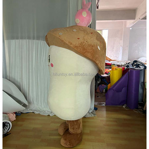 Funtoys Costume de mascotte <span class=keywords><strong>champignon</strong></span> fleur personnalisé taille adulte Costume de performance de caractère <span class=keywords><strong>champignon</strong></span> Cosplay pour la publicité - Product Image 2