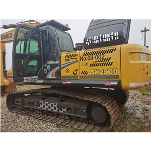 Excavadora Usada SK250 Original de 25 Toneladas, Kobelco Sk 250 de Alta Calidad, Equipo Pesado Grande - Product Image 2