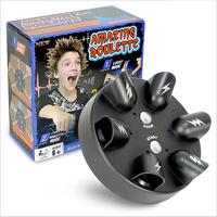 Livraison rapide délicat électrique doigt détecteur de mensonge doigt jeu de choc choquant Roulette coups rechargés choc jeu de Table pour les enfants