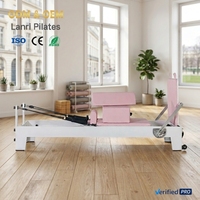Machine de Pilates professionnelle, durable, réglable, portable, en bois de chêne de qualité supérieure, pour exercices de gainage et de glisse du corps, idéale pour studio de yoga