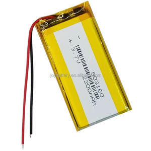 แบตเตอรี่ลิเธียมไอออนโพลิเมอร์แบบชาร์จไฟได้<span class=keywords><strong>3</strong></span>.7V 2200mAh พร้อม PCM 803060 803160 - Product Image 4