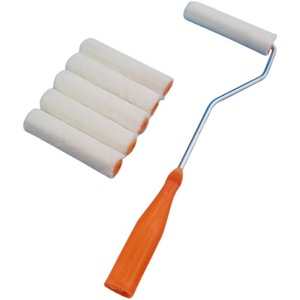 Len Hoặc Sợi Bông Chất Liệu 4 Inch Kích Thước Nhỏ Mô Hình Sơn Con Lăn Bộ Phận Bàn Chải Sơn Con Lăn - Product Image 3