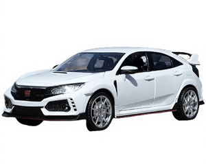 Yeni Gelen Alaşımlı Araba Modelleri 1:24 <span class=keywords><strong>Civic</strong></span> Pres Döküm Araba Modeli Çinko Alaşımlı Oto Figürü Beyaz Sergi Koleksiyon Oyuncağı - Product Image 1