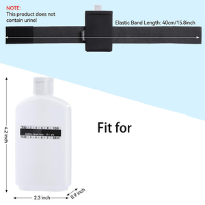 Sangle de kit <span class=keywords><strong>complet</strong></span> de test d'urine personnalisée Porte-bouteille d'urine et sac Sangles de jambe cachées - Product Image 4