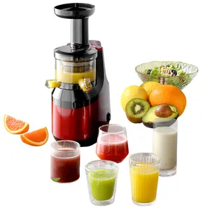 Citrus Fruit Orange Spiral Extractor Low Speed Low Noise Cold Press Masticating Juice Machine Electric Slow Juicer For Household