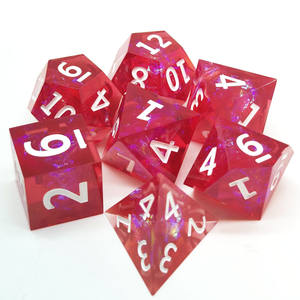 Jeu de dés en résine polyédriques avec Logo personnalisé Dnd <span class=keywords><strong>2022</strong></span> pour jeu de rôle - Product Image 5