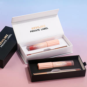 Cosmétiques de marque privée <span class=keywords><strong>Crayon</strong></span> à lèvres rose <span class=keywords><strong>Crayon</strong></span> à lèvres Maquillage Vegan Sans cruauté Imperméable Longue durée Mat <span class=keywords><strong>Crayon</strong></span> à lèvres crémeux - Product Image 1