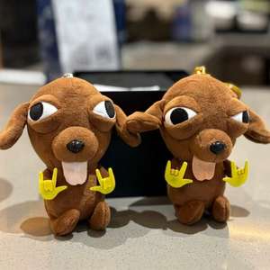 Al por mayor Llavero de peluche de Chihuahua, perrito pequeño, feo y adorable, con <span class=keywords><strong>poses</strong></span> divertidas, para alivio del estrés y como colgante para bolso - Product Image 4