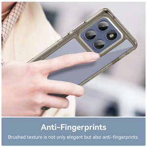 <span class=keywords><strong>Singstar</strong></span> fábrica 2,0mm de espesor acrílico Tpu híbrido fundas de teléfono móvil para Motorola Edge 60 Pro cubierta dura transparente - Product Image 3