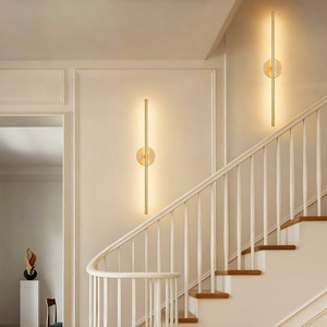 Wall Lamp Led Gold Touch Control Minimalist Design Wall Mounted For Living Room Bedroom <b>Corridor</b> Mirror <b>Light</b> - Product Image 3