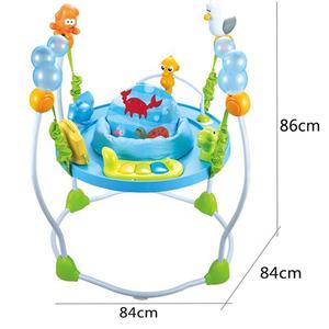 Chaise Transat Musicale et Réglable de Haute Qualité pour <span class=keywords><strong>Bébé</strong></span> 1-3 Ans avec Fonction Jumper Sécurité - Product Image 3
