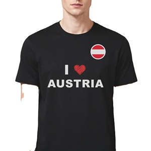 Lightweight and Breathable Austria Fan <b>T</b>-shirt for Summer Outdoor Gatherings and Matches Promotion - Product Image 4