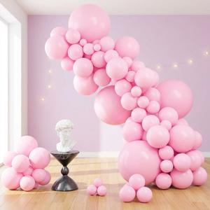 NOVISON Kit d'arche de guirlande de ballons en nouveau matériau PVC, logo personnalisé, pour décorations de fêtes, anniversaires, mariages, événements, fournitures - Product Image 2