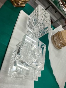 Cuerpo de válvula de policarbonato de alta precisión, Material POM transparente, piezas <span class=keywords><strong>CNC</strong></span> personalizadas de fábrica para dispositivos médicos, tipo EDM de alambre - Product Image 3