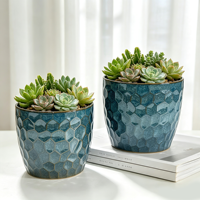 Pots à plantes cylindriques en céramique, design à surface lisse, pots pour succulentes et petits serpents, jardinières personnalisables