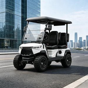 Carrito de Golf Eléctrico Premium para Parques, Villas, Campus, Turismo y Recepción, para Uso en Carreteras No Públicas, Certificado por DOT, CE y EEC - Product Image 1
