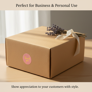 Pegatinas redondas personalizadas de vinilo, impermeables, autoadhesivas, para decoración de tiendas. - Product Image 4