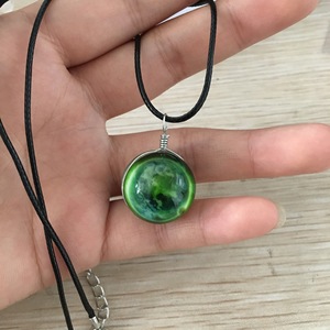 2025 lumineux <span class=keywords><strong>Manga</strong></span> nébuleuse espace univers ciel étoilé galaxie corde chaîne brillant boule de verre collier - Product Image 6
