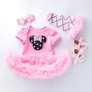 2021 supplier korean designer cute cotton clothing infant baby dresses