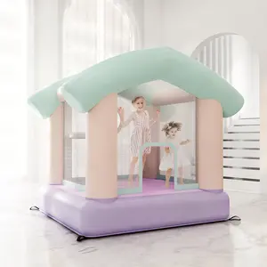 कस्टम इंद्रधनुष Moonwalk बच्चा मनोरंजन पार्क शादी बच्चे कूद मिनी सफेद उछाल घर उछालभरी महल, Inflatable बाउंसर