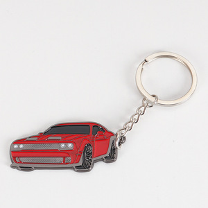 Quà tặng khuyến mãi tùy chỉnh kim loại xe Keychain với logo Chất lượng cao cá nhân tự động kim loại Keychain - Product Image 5