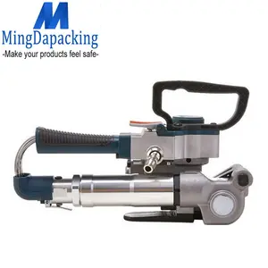 B25 Pallet Packing Strap Tape Hand Friction Weld Poly Packing Lumber Pneumatic Strapping Tool 25mm