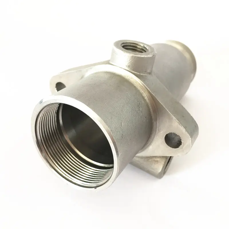 Custom Made Precision Lost wax Casting Food Grade Stainless Steel Connection Pipe Customized Stainless Steel