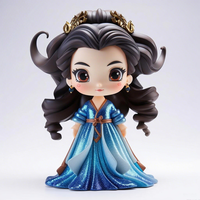 Conception personnalisée en gros PVC 3D belle fille d'anime chinois modèle jouet dessin animé jouet film & TV thème Figurine