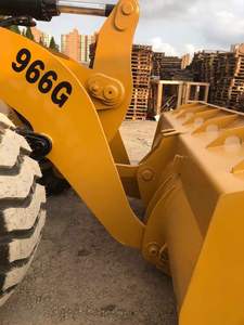 Chargeur sur roues avant Caterpillar 966H/966G d'occasion, modèle 2019, moteur 92KW, charge nominale de 20 tonnes avec pompe et moteur d'origine à vendre - Product Image 3