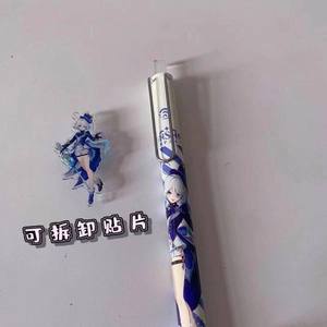 ปากกาอะคริลิคเจลลายการ์ตูน 0.5 มม. จากเกม Genshin Impact ตัวละคร Navia, Focalors, Furina, De Fontaine, Wriothesley, Neuvillette, Lyney, <span class=keywords><strong>Lynette</strong></span> - Product Image 3