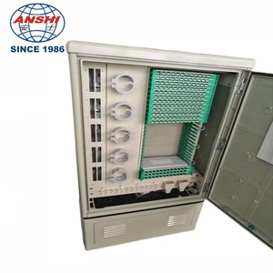 Gabinete de distribución de <span class=keywords><strong>fibra</strong></span> ANSHI para exteriores <span class=keywords><strong>FDT</strong></span> 288 con 48 96 144 288 576 720 núcleos para redes 4G y 3G Producto FTTH - Product Image 3