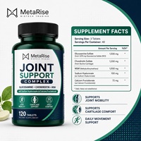 Comprimés de Soin Articulaire Halal Certifiés 500mg Glucosamine Chondroïtine MSM pour Adultes Ausreson OEM Marque Privée Vrac Alimentaire