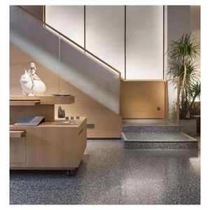 Prima Nouvelle Arrivée Terrazzo Carreaux <span class=keywords><strong>de</strong></span> Sol Pierre Artificielle Résistant aux Rayures Grande <span class=keywords><strong>Dalle</strong></span> <span class=keywords><strong>pour</strong></span> <span class=keywords><strong>Terrasse</strong></span> Extérieure et Utilisation des Murs Intérieurs - Product Image 6
