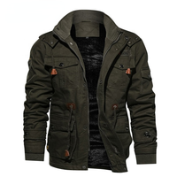 Veste d'hiver en coton personnalisée de haute qualité, vestes d'hiver chaudes, imperméables et respirantes pour hommes