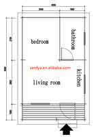 EN SOLDE, 26m2/280pi2, Cabane en bois/Maison en bois/Maisonnette