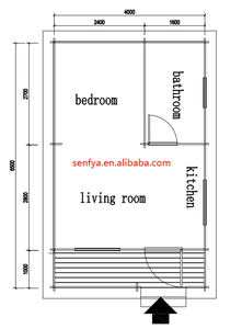 על מכירה, 26m 2/280sq,ft, בקתת עץ/עץ בית/בית זעיר - Product Image 5