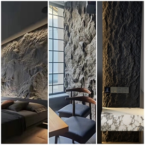 3D PU Đá Bền Nhân Tạo Polyurethane Cho Trong Nhà Và Ngoài Trời Sử Dụng Cho Khách Sạn Bảng <span class=keywords><strong>Top</strong></span> Nhà Bếp Vanity Trang Trí Hàng Đầu - Product Image 3