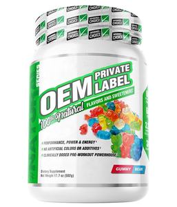 Oem טרום אימון אבקת עם קריאטין citrulline bca beta-אלנין אינטנסיבי משאבות אנרגיה אינטנסיבי עבור גברים ונשים - Product Image 5