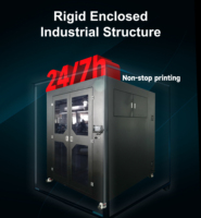 Imprimante 3D FDM entièrement fermée de qualité industrielle, PLA, fonctionnement continu 24h/24 et 7j/7 pour usage industriel intensif, 1000 mm