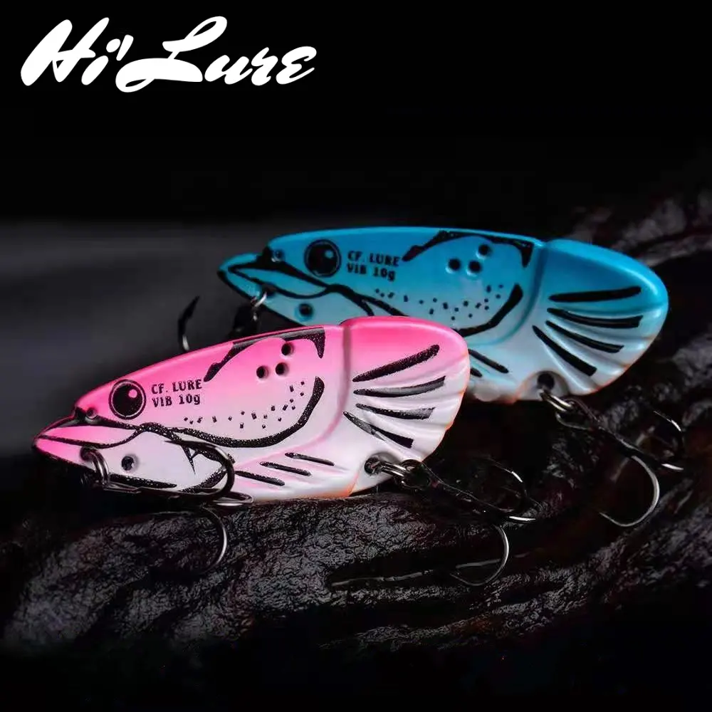 6g 9g 12g 16g Fishing Lures Shrimp VIB Metal Lobster Vibe Ice Winter Vibration isca artificial HCV01