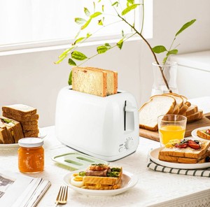 Mini Máquina para Hacer Pan Multifuncional para el Hogar, Tostadora Automática de 600W, Tostadora Retro con Ranura Extra Ancha, la <span class=keywords><strong>Mejor</strong></span> Calificada para Tostar Bagels - Product Image 6