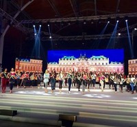 Grand affichage LED de scène de concert pour église mariage toile de fond vidéo mur DJ panneau de coulisses au prix
