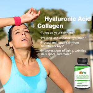 Gélules d'acide hyaluronique à très faible poids moléculaire avec collagène pour une peau saine et favoriser la santé des articulations - Product Image 5